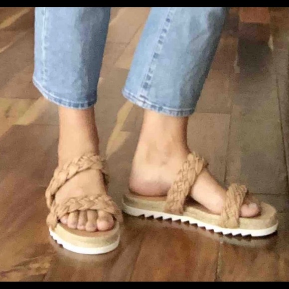 Marc Fisher Jaimee Espadrille Slide Sandal 5M - Picture 2 of 8